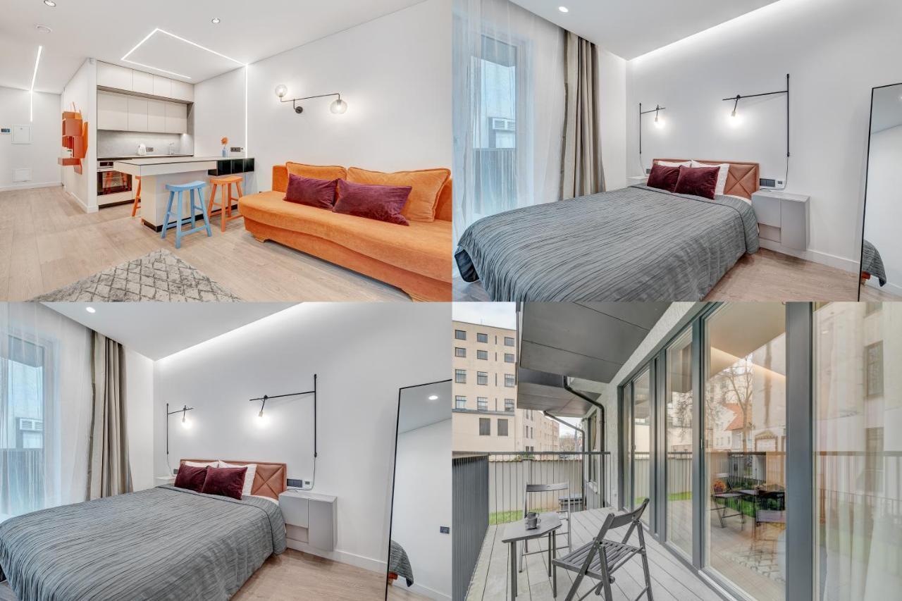 Happy Inn G, Self Check-In, Terrace, Underground Parking Βίλνιους Εξωτερικό φωτογραφία
